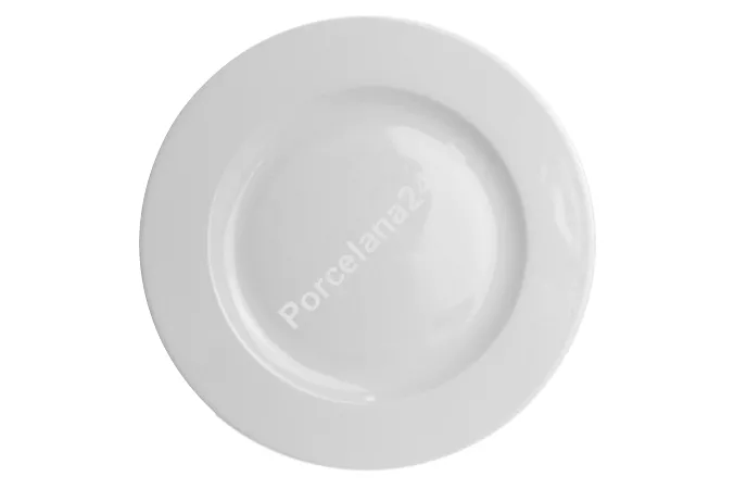 Talerz płytki 27 cm Lubiana - Roma biała (nr 2038) Talerz płytki 27 cm Lubiana - Roma biała (nr 2038)