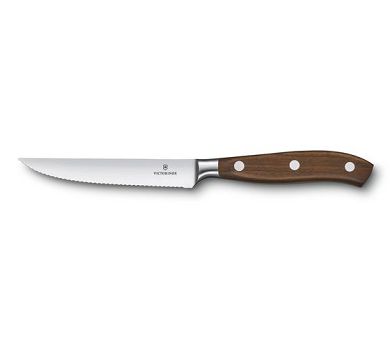 Nóż do pomidorów / steków 12 cm Victorinox - Grand Maitre Wood V.GMW.7.7200.12WG