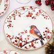 Komplet 2 talerzy deserowych 19 cm Duo - Christmas Birds 3 15.CHBI3.K2TD