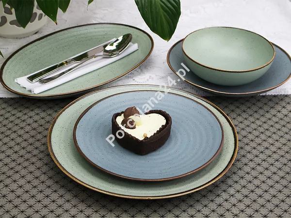 Serwis obiadowy na 12 osób (39 el.) Bogucice - Circus Blue 1116 / Green 1115 Serwis obiadowy na 12 osób (39 el.) Bogucice - Circus Blue 1116 / Green 1115