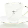 Komplet filiżanek ze spodkami 0,20 L / 15 cm (4 el) Bogucice - Chopin 391 - 09S.391.KDS