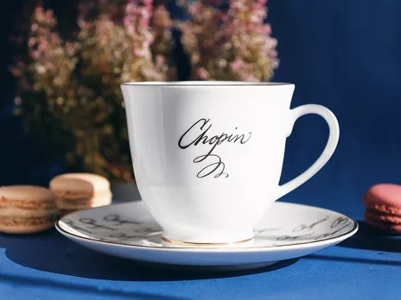 Kpl. 2 filiżanek ze spodkami 0,20 L / 15 cm Bogucice - Chopin 391