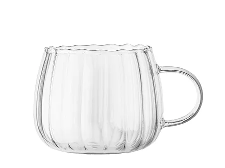 Kubek szklany 400 ml Altom Design - Bianca Linea 07.KBL.3543