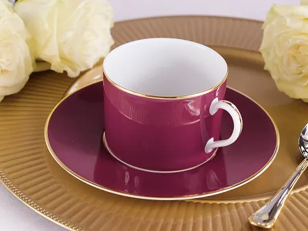 Filiżanka ze spodkiem 0,23 L / 16 cm Porcel - Violet 10.VI.FS23
