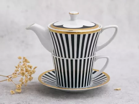 Zestaw do herbaty (3 el.) Bogucice - Classic Serko 1062 Tea for one