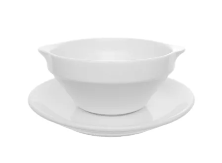 Bulionówka z uchwytem ze spodkiem 0,3 L / 16 cm Lubiana - Hel / Kaszub (nr 0616, 0215)