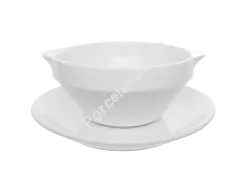 Bulionówka z uchwytem ze spodkiem 0,3 L / 16 cm Lubiana - Hel / Kaszub (nr 0616, 0215)