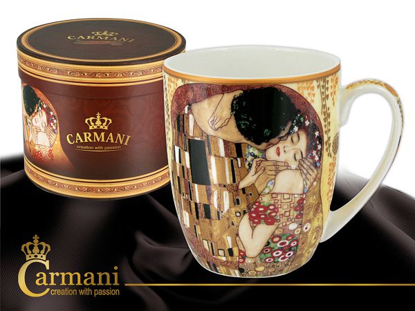 Kubek Camio 0,4 L Carmani - Gustav Klimt The Kiss 33.532-0401 Kubek Camio 0,4 L Carmani - Gustav Klimt The Kiss 33.532-0401