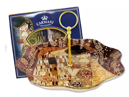 Talerz dekoracyjny / patera 29 cm Carmani - Gustav Klimt 33.198-8091