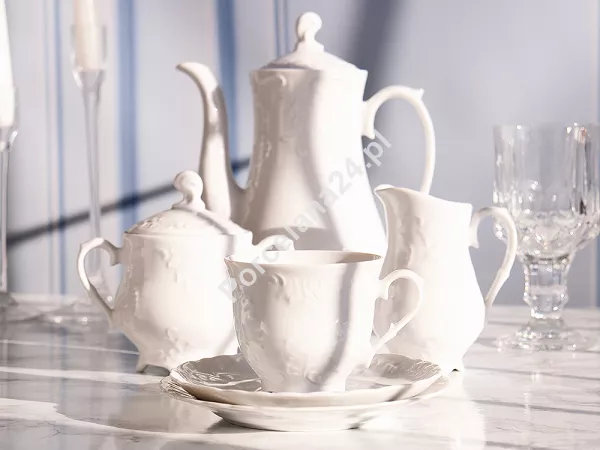 Garnitur do kawy na 12 osób (39el) Ćmielów - Rococo 0001 Garnitur do kawy na 12 osób (39el) Ćmielów - Rococo 0001