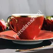 Filiżanka ze spodkiem 0,26 L / 17 cm Porcel - Rouge 10.RO.FS26