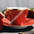Filiżanka ze spodkiem 0,26 L / 17 cm Porcel - Rouge 10.RO.FS26