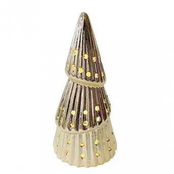Choinka LED 15 cm Altom Design - Złota 07.FIG.1190