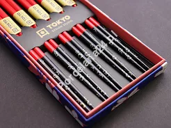 Zestaw pałeczek do sushi ( 5 el.) Tokyo Design Studio - Red Black Flower 18617
