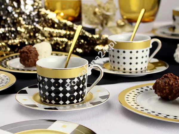 Zestaw do kawy dla 2 osób (6el) Ćmielów - Jenny Pierrot GX52 Zestaw do kawy dla 2 osób (6el) Ćmielów - Jenny Pierrot GX52