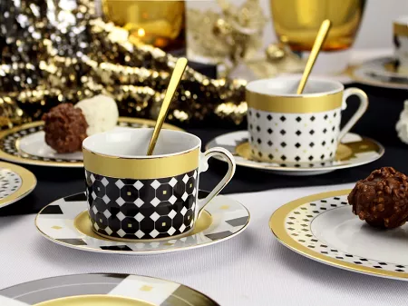 Zestaw do kawy dla 2 osób (6el) Ćmielów - Jenny Pierrot GX52