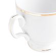 Filiżanka ze spodkiem (cappuccino) 0,35 L / 17 cm Chodzież - MariaPaula złota linia L02