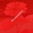 Obrus prostokątny 140 x 190 cm Surbo - DKW Czerwony Kwiat 81.DKWCK01