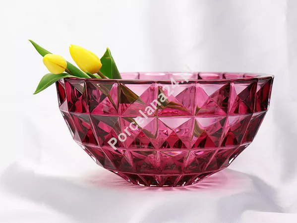 Misa 28 cm Bohemia - DIAMOND PINK 4SB.DIP.114860 Misa 28 cm Bohemia - DIAMOND PINK 4SB.DIP.114860