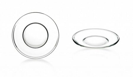 Kpl. talerzy 6 szt (spodków) okrągłe 11 cm Glasmark - 4G.11-0003-0110