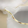 Garnitur do kawy na 12 osób (39el) Ćmielów  - Bolero 3604 ZŁOTA LINIA