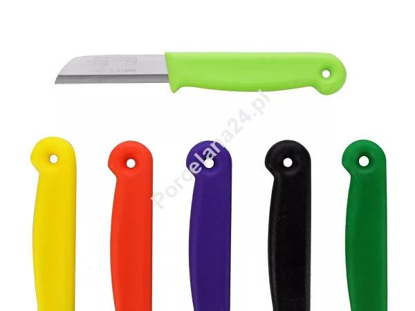 Nóż gładki 6 cm (1 szt.) Solingen - MIX kolorów 1E.SOL.N6G Nóż gładki 6 cm (1 szt.) Solingen - MIX kolorów 1E.SOL.N6G