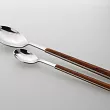 Komplet sztućców 24 cz. na 6 osób PINTI1929 - Sushi Queen Mahoń (2.5 mm) - pudełko 23.17B0.7091.K24