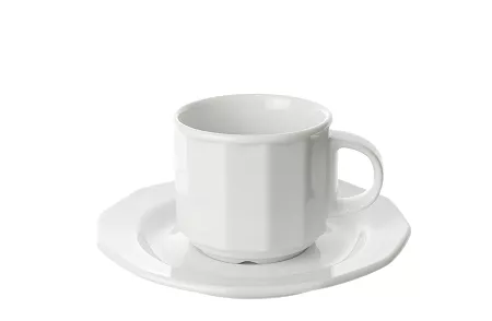 Filiżanka ze spodkiem 0,15 L/14 cm Lubiana - Merkury (nr 0700, 0712)
