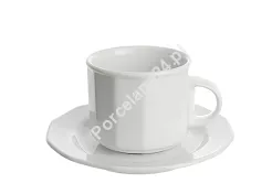 Filiżanka ze spodkiem 0,20 L/14 cm Lubiana - Merkury (nr 0701, 0712)