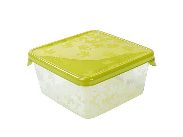 Pojemnik kwadratowy 750ml BranQ - Rukkola zielony 1D.POJ.72867-Z Pojemnik kwadratowy 750ml BranQ - Rukkola zielony 1D.POJ.72867-Z
