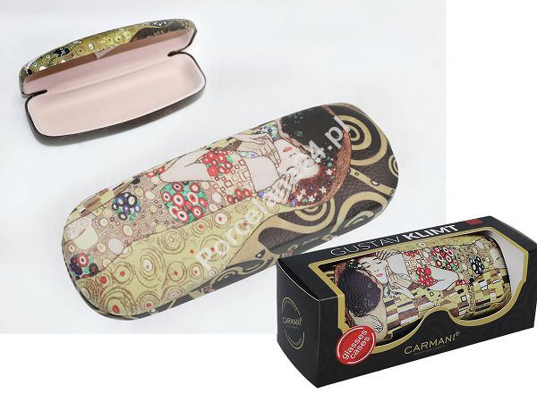 Etui na okulary Carmani - Gustav Klimt - The Kiss 33.021-8211 Etui na okulary Carmani - Gustav Klimt - The Kiss 33.021-8211