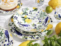 Komplet talerzy na 6 osób (18 el.) Bogucice - Alumina Capri 1266