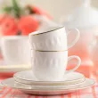 Filiżanka ze spodkiem do espresso 0,10 L / 12,5 cm Villa Italia - Mesyna GOLD ES678