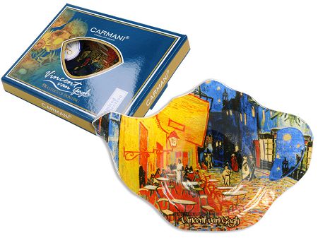 Spodek na torebki od herbaty Carmani - Tea bag Vincent van Gogh - Taras kawiarni w nocy 33.198-9309
