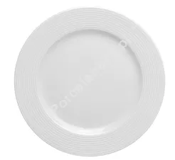 Talerz deserowy 17 cm Chodzież - Yvette (Nina) E755 BIAŁA LINEA