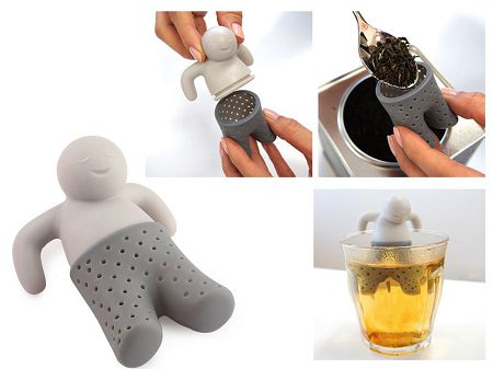 Zaparzacz silikonowy do herbaty Sagrado - Ludzik Mr.Tea 33.888-1142