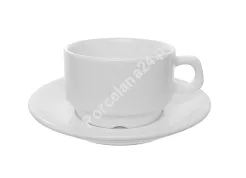 Filiżanka niska ze spodkiem 0,09 L / 12 cm Lubiana - Hel (nr 0680, 0613)