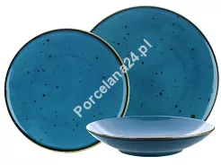 Komplet talerzy na 6 osób (18 el.) Bogucice - Alumina Cottage Laguna 0982