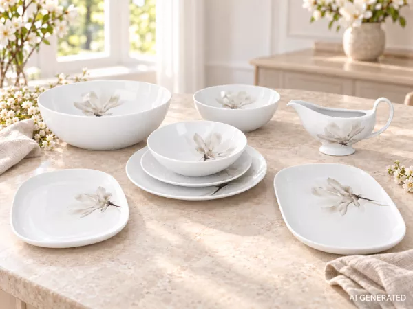 Serwis obiadowy na 12 osób (41 el.) Lubiana - Magnolia 6474 Serwis obiadowy na 12 osób (41 el.) Lubiana - Magnolia 6474