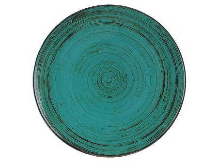 Talerz płytki 28 cm Bogucice - Alumina Nostalgia Emerald 992