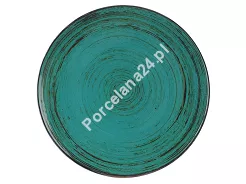 Talerz płytki 28 cm Bogucice - Alumina Nostalgia Emerald 992