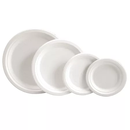 Talerz 26 cm z trzciny cukrowej - Opakowanie 50 szt.- Single EM.TC.TP26-OP Talerz 26 cm z trzciny cukrowej - Opakowanie 50 szt.- Single EM.TC.TP26-OP