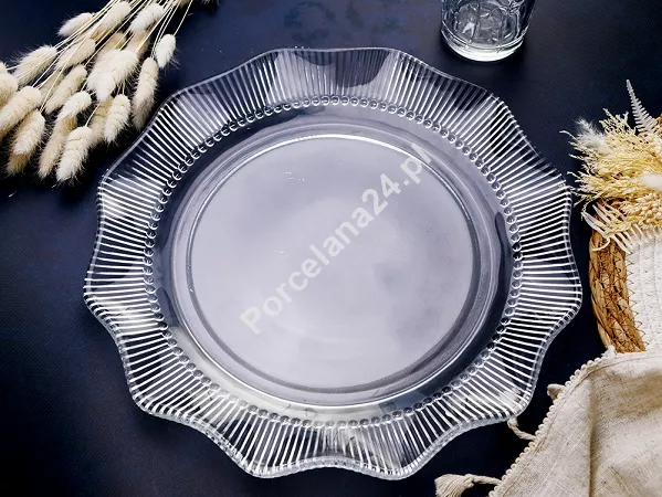 Patera szklana 33 cm Altom Design - Vivienne 07.VIV.6999 Patera szklana 33 cm Altom Design - Vivienne 07.VIV.6999