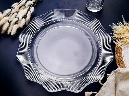 Patera szklana 33 cm Altom Design - Vivienne 07.VIV.6999