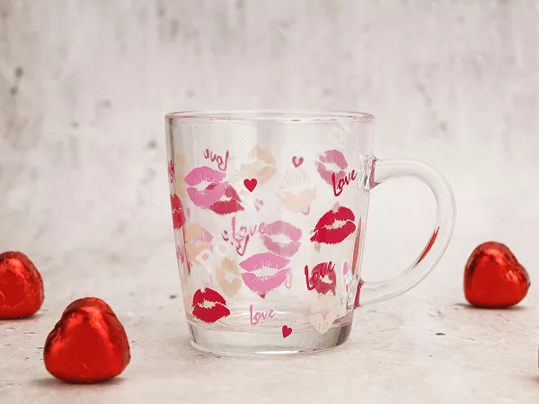 Kubek szklany Toronto 350 ml Altom Design - Love 07.WAL.3485 Kubek szklany Toronto 350 ml Altom Design - Love 07.WAL.3485