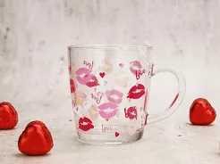 Kubek szklany Toronto 350 ml Altom Design - Love 07.WAL.3485