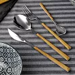 Komplet sztućców 24 cz. na 6 osób PINTI1929 - Sushi Queen Tek (2.5 mm) - pudełko 23.17C0.7091.K24