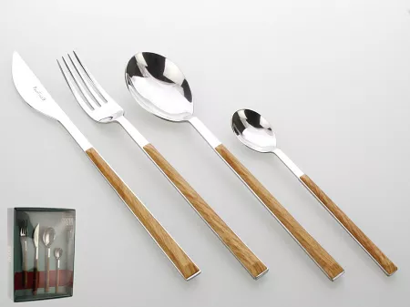 Komplet sztućców 24 cz. na 6 osób PINTI1929 - Sushi Queen Tek (2.5 mm) - pudełko 23.17C0.7091.K24