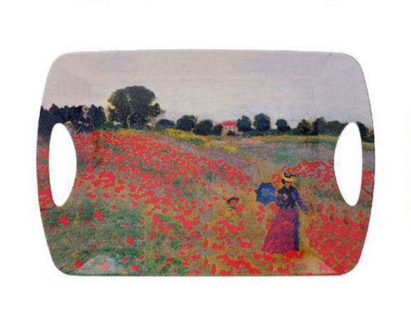 Taca 32 x 47 cm Leonardo England - Claude Monet - Pole maków 33.710-4451-PM Taca 32 x 47 cm Leonardo England - Claude Monet - Pole maków 33.710-4451-PM