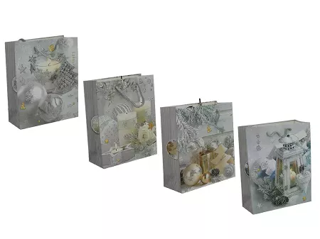 Torba prezentowa 25x32x10 cm Carmani - Boże Narodzenie Mix Wzorów 33.219-0142